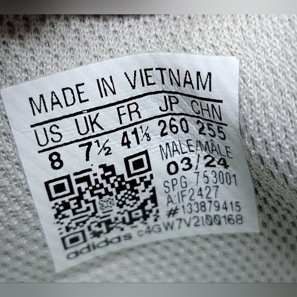 Adidas Adizero Electric.1 IF2427 Grey Silver Football Cleats Men’s Size 8 New - Picture 4 of 13